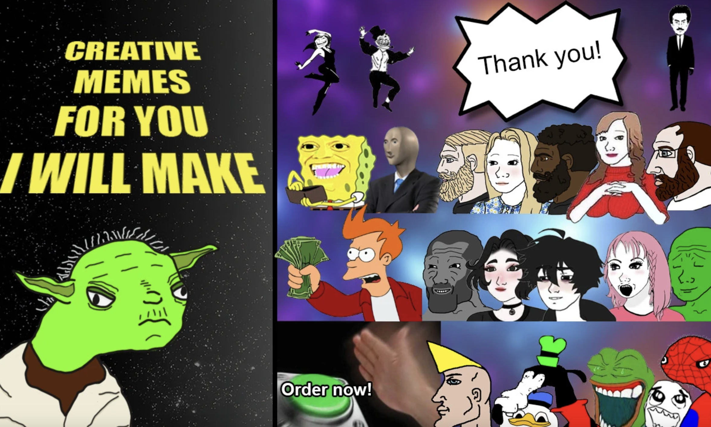 581I will design creative potentially viral memes